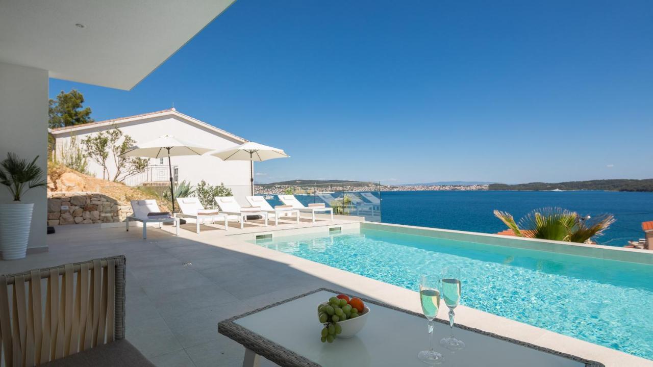 Villa Adria View With Heated Pool I Trogir Exterior photo